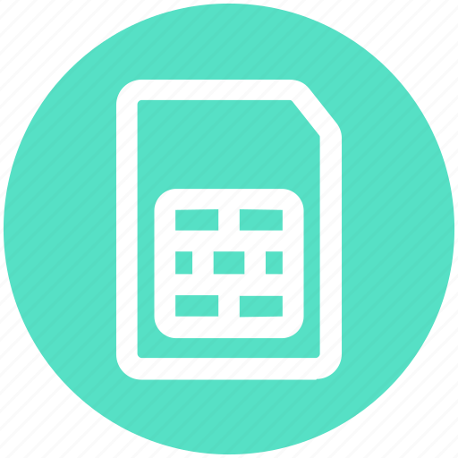 Card, chip, mobile, mobile sim, number, sim icon - Download on Iconfinder