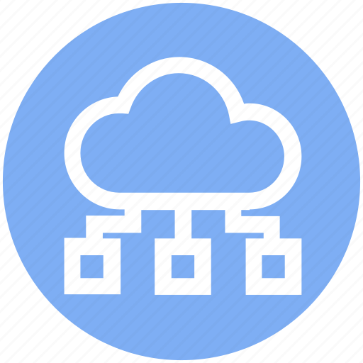 Cloud, cloud computing, connection, network, server, share, storage icon - Download on Iconfinder