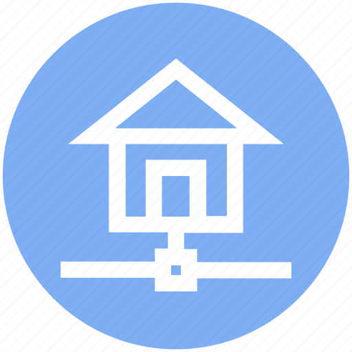Connection, home, hosting, house, internet, network, web icon - Download on Iconfinder