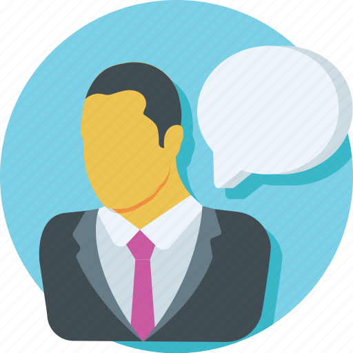 Chatting, communication, person, speaking, talking icon - Download on Iconfinder