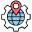 geographic information system, geolocating or positioning, geolocation, positioning system, satellite navigation 