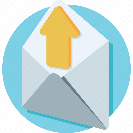 Letter, mail, message, outbox, outgoing icon - Download on Iconfinder