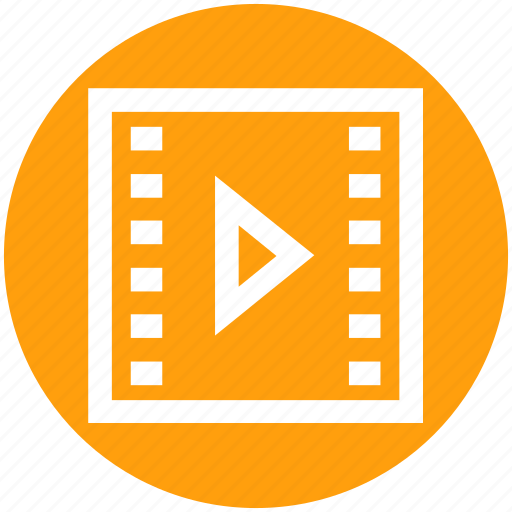 Communication, media, movie, play, reel, video, watch icon - Download on Iconfinder
