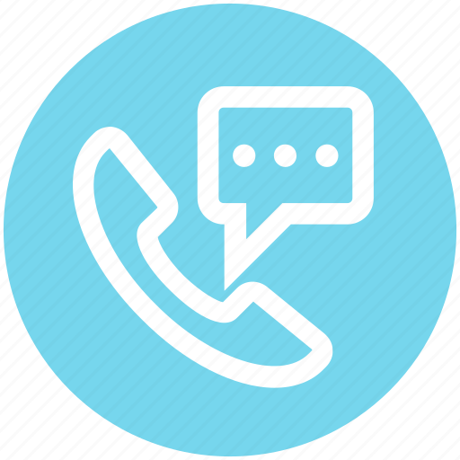 Call, chat, contact, message, phone, sms, telephone icon - Download on Iconfinder