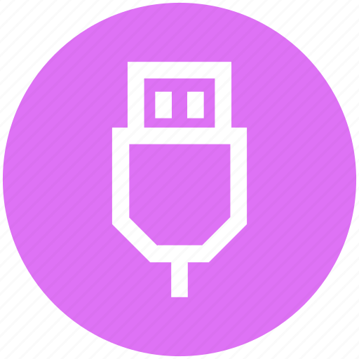 Cable, charger, connection, connector, network, plug, usb icon - Download on Iconfinder