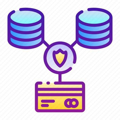 Database, security, credit, card, safe, network, connection icon - Download on Iconfinder