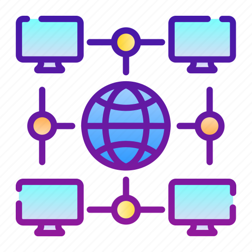 Server, computer, earth, network, storage, connection, technology icon - Download on Iconfinder