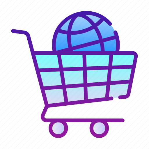 Trolley, global, cart, e, commerce, shopping, ecommerce icon - Download on Iconfinder
