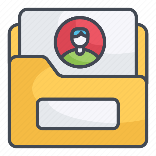 Folder, work, management, information icon - Download on Iconfinder