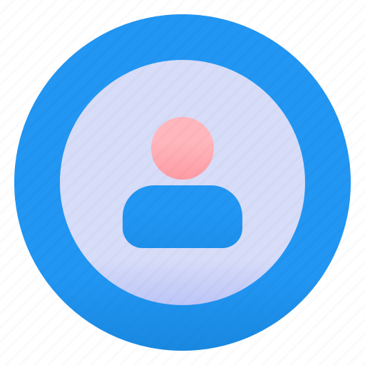 People, runded, avatar, user, profile, person, man icon - Download on Iconfinder