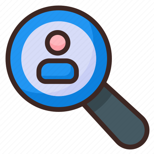 Search, people, find, avatar, man, user, profile icon - Download on Iconfinder