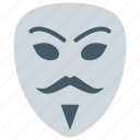 anonymous, face, hacker, mask