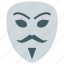 anonymous, face, hacker, mask 