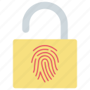 fingerprint lock, passcode, password, pinlock