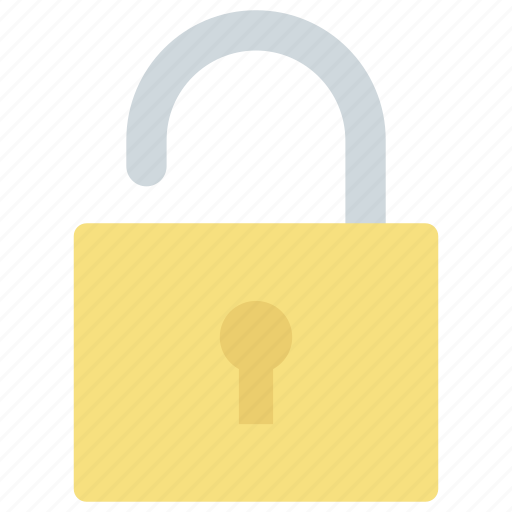 Open lock, padlock, protection, unlock icon - Download on Iconfinder