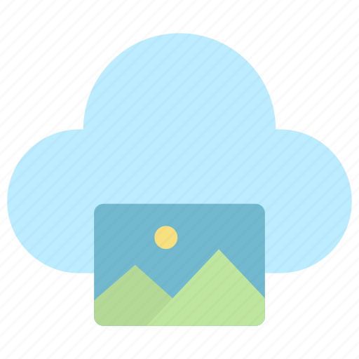 Cloud, image, images, server icon - Download on Iconfinder