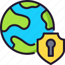 global, internet, online, padlock, protection, secure, security