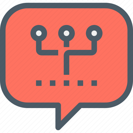 Communication, connect, network, speech bubble, talk icon - Download on Iconfinder