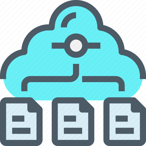 Cloud, connect, data, database, document, network, storage icon - Download on Iconfinder