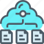 cloud, connect, data, database, document, network, storage 