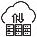 cloud, connect, database, hosting, network