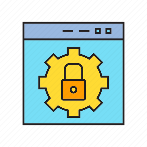 Data encryption, internet, key, lock, security, web icon - Download on Iconfinder