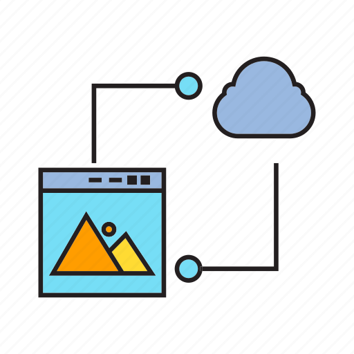 Cloud computing, connection, server, web icon - Download on Iconfinder