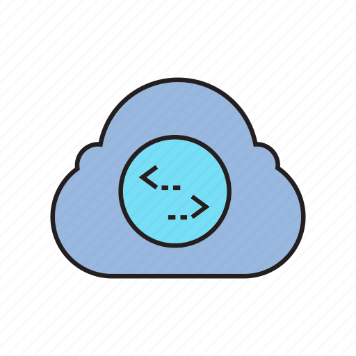Cloud computing, coding, network, programming icon - Download on Iconfinder