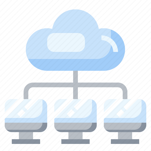 Cloud, computing, computer, network, file, storage, connection icon - Download on Iconfinder