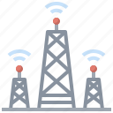 signal, tower, wifi, communications, networking