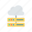 cloud, database, datacenter, server 