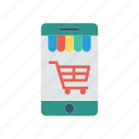 cart, ecommerce, mobile, shopping