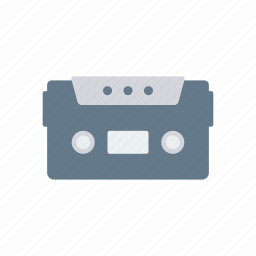 Cassette, music, tape, technology icon - Download on Iconfinder