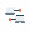 connection, lcd, network, technology