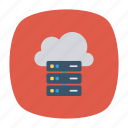 cloud, database, datacenter, storage