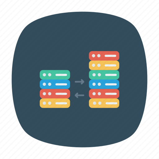 Connection, server, storage, transfer icon - Download on Iconfinder