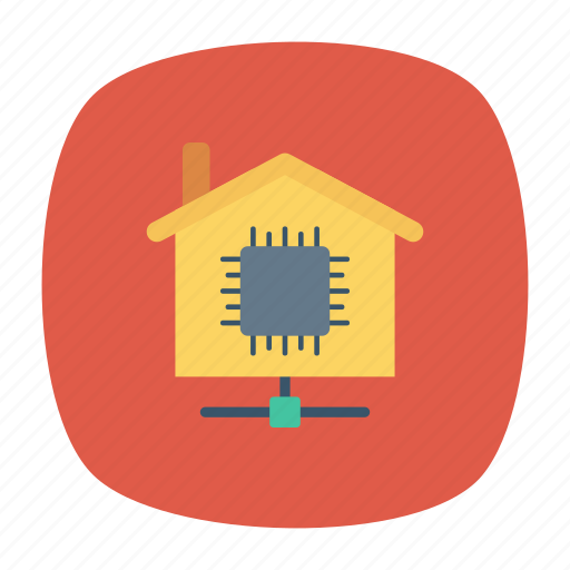 Chip, estate, house, micro icon - Download on Iconfinder