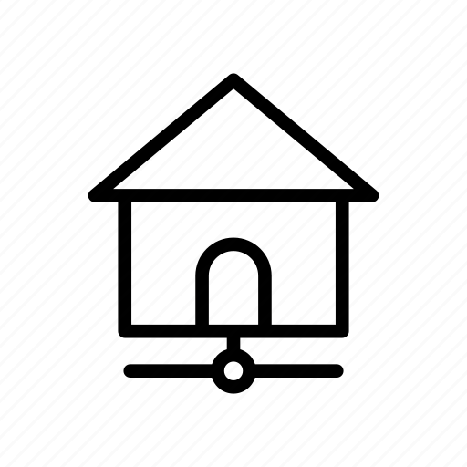 Apartment, connection, home, house, sharing icon - Download on Iconfinder