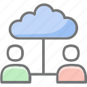 cloud, computing, sharing, network