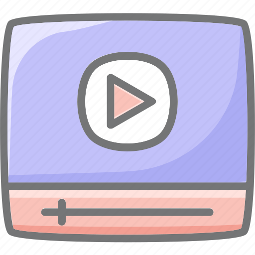 Network, video, movie, play icon - Download on Iconfinder