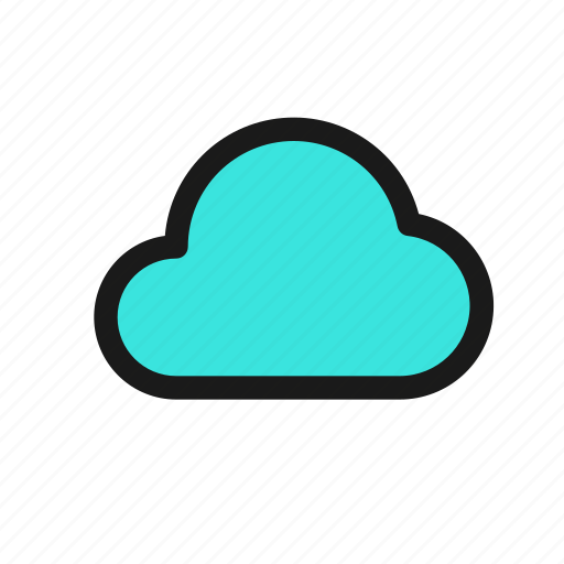 Cloud, storage, sync, on, network, data, backup icon - Download on Iconfinder