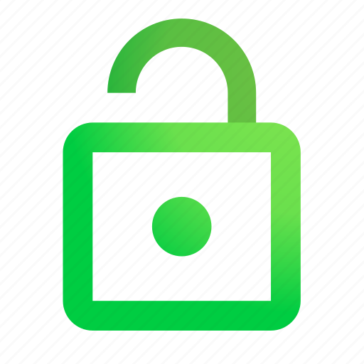 Access, access granted, lock, unlock icon - Download on Iconfinder