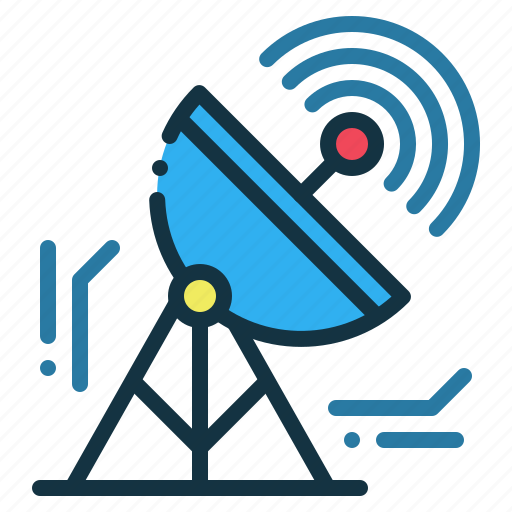 Antenna, satellite, broadcast, network, signal, satellite dish icon - Download on Iconfinder