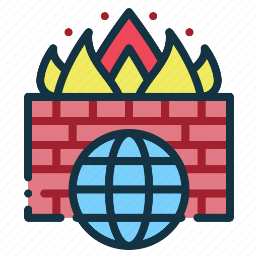 Firewall, protection, network, security, antivirus icon - Download on Iconfinder