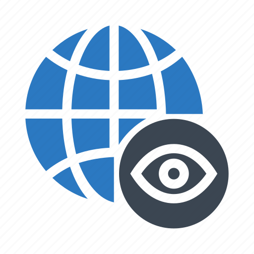 Eye, global, see, view, world icon - Download on Iconfinder