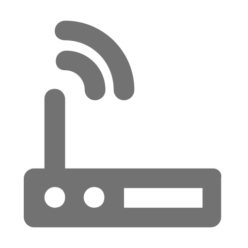 Internet device, wifi modem, wifi router, wifi signals, wireless internet icon - Download on Iconfinder