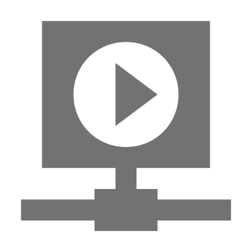 Media player, multimedia network, multimedia server, video player icon - Download on Iconfinder