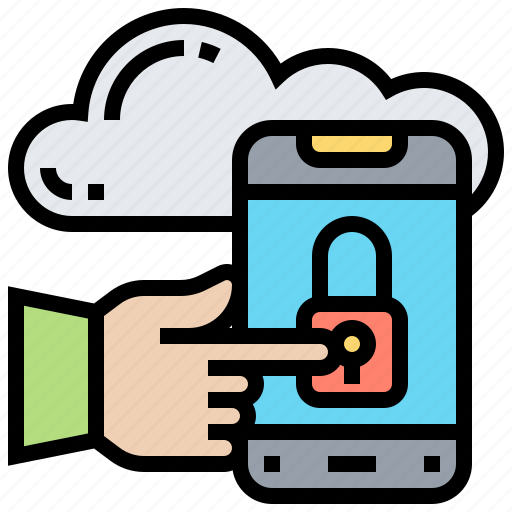 Access, cloud, lock, privacy, protection icon - Download on Iconfinder