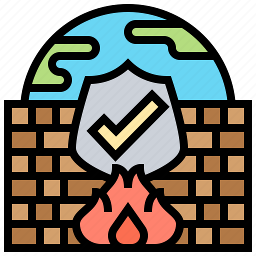 Firewall, network, protection, safety, security icon - Download on Iconfinder