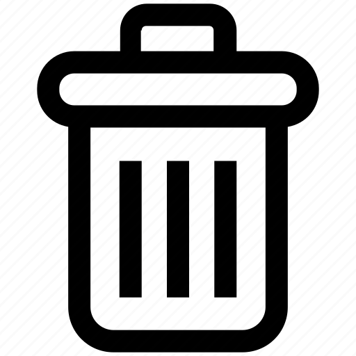 Cleaning bin, delete, dust bin, dustbin, recycle bin, trash, trash bin icon - Download on Iconfinder